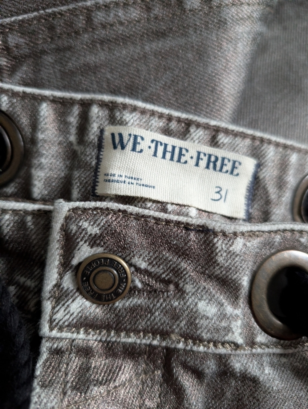 We The Free Haki Carbon Moxies, nwot, Gorgeous, Size 31 - Picture 4 of 4